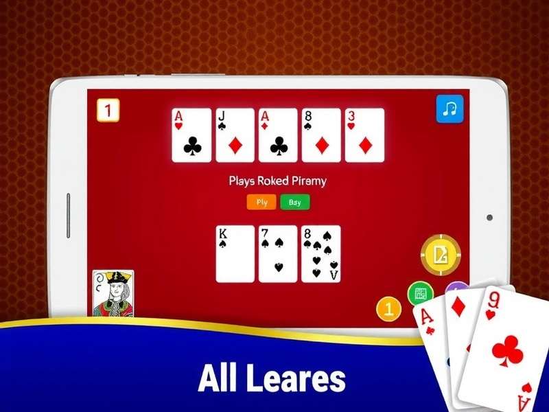 Classic Rummy Mobile Gaming Interface Classic Rummy Mobile App Screenshot